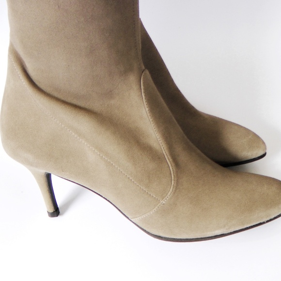New Stuart Weitzman Over the Knee Tiemodel Heeled Boot - for Fall & Night Out - Picture 8 of 14
